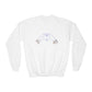 Heart Hands Friendship Bracelets - Youth Crewneck Sweatshirt