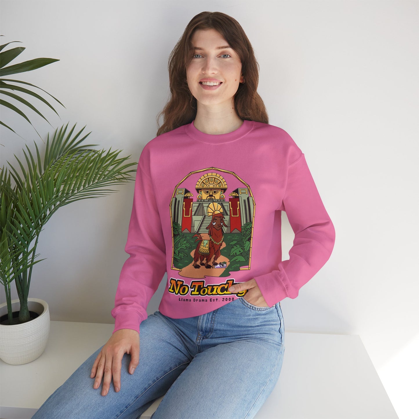 No Touchy - Emperor's New Groove - Adult Crewneck Sweatshirt