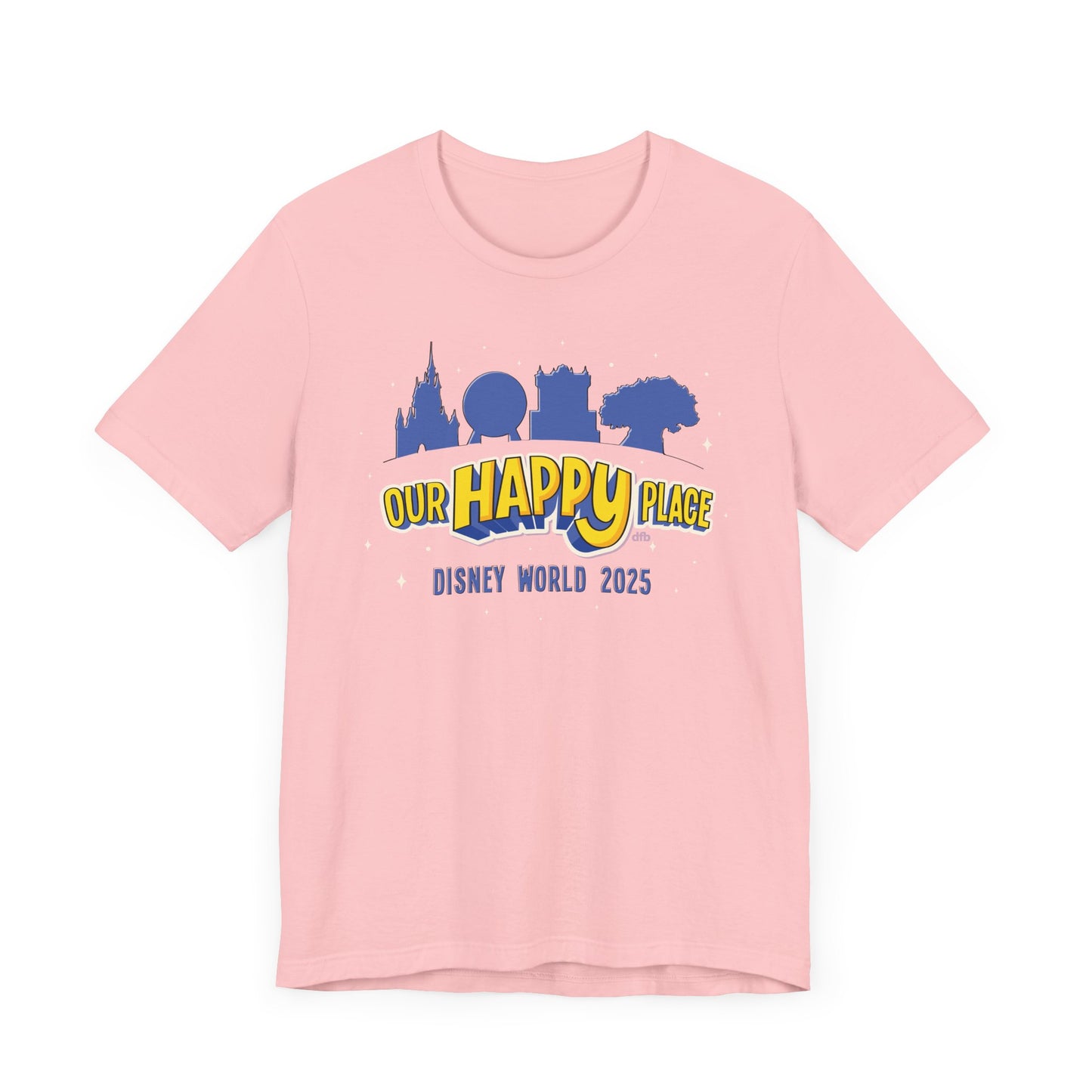 Our Happy Place 2025 - Family Matching Tee - Adult Tee Shirt