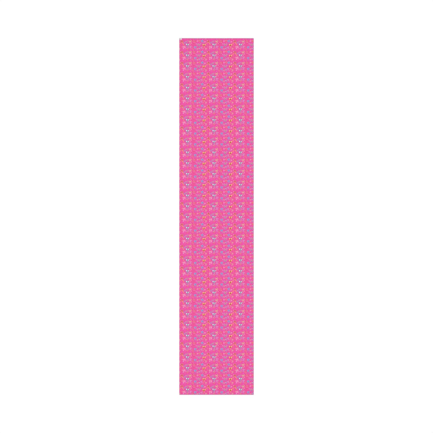 Bibbidi Bobbidi Bow, Princess Bows, Pink Background - Gift Wrap Papers