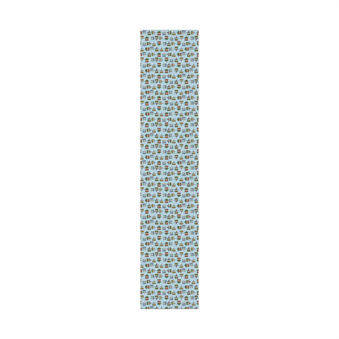 Snowglobes Park Landmarks - Gift Wrap Papers