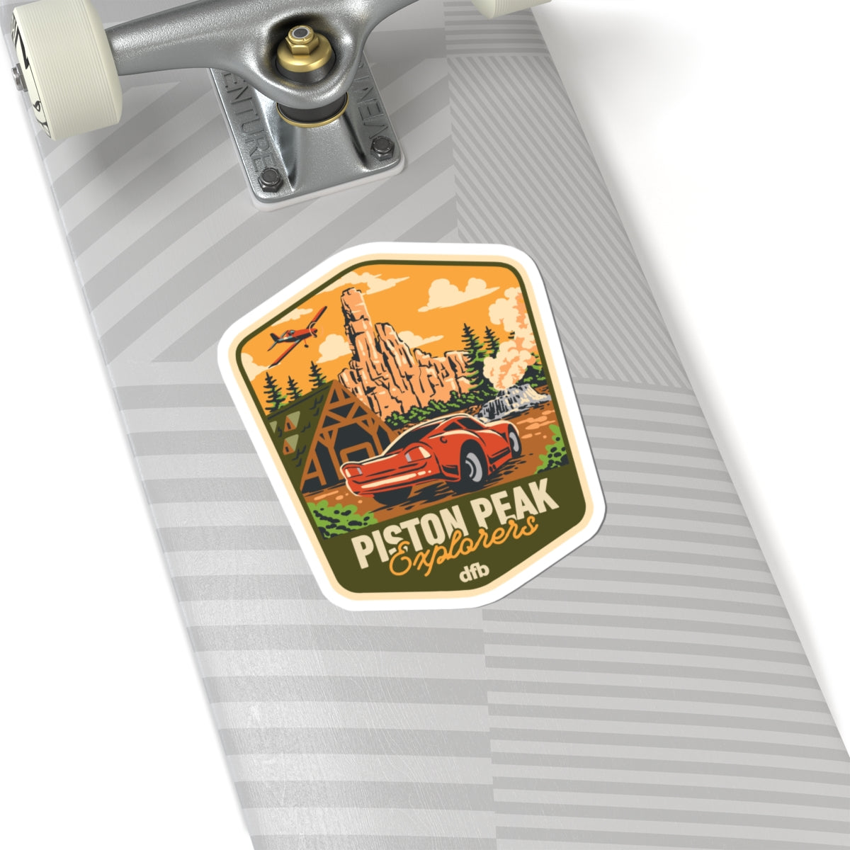 Piston Peak - Kiss-Cut Stickers