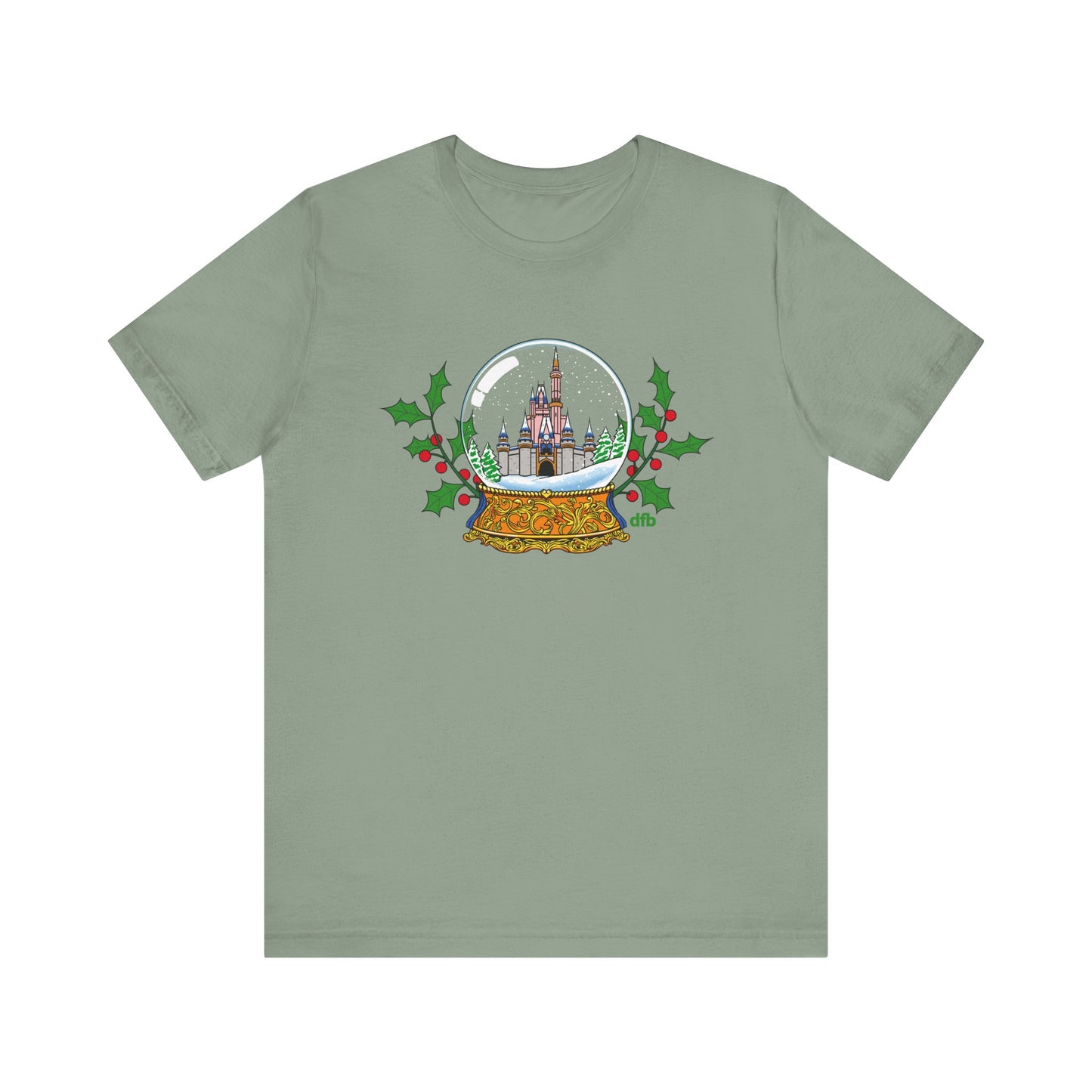 Magic Kingdom Snowglobes - Adult Tee Shirt