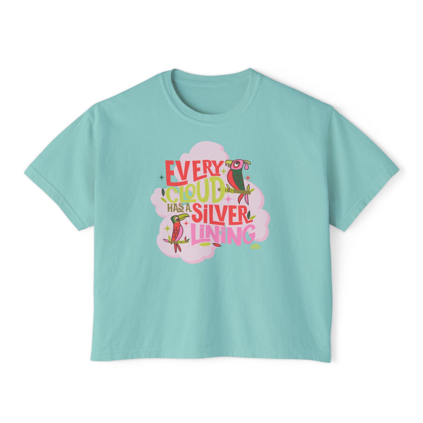 LIMITED EDITION Every Cloud Has a Silver Lining - Women's Boxy Tee