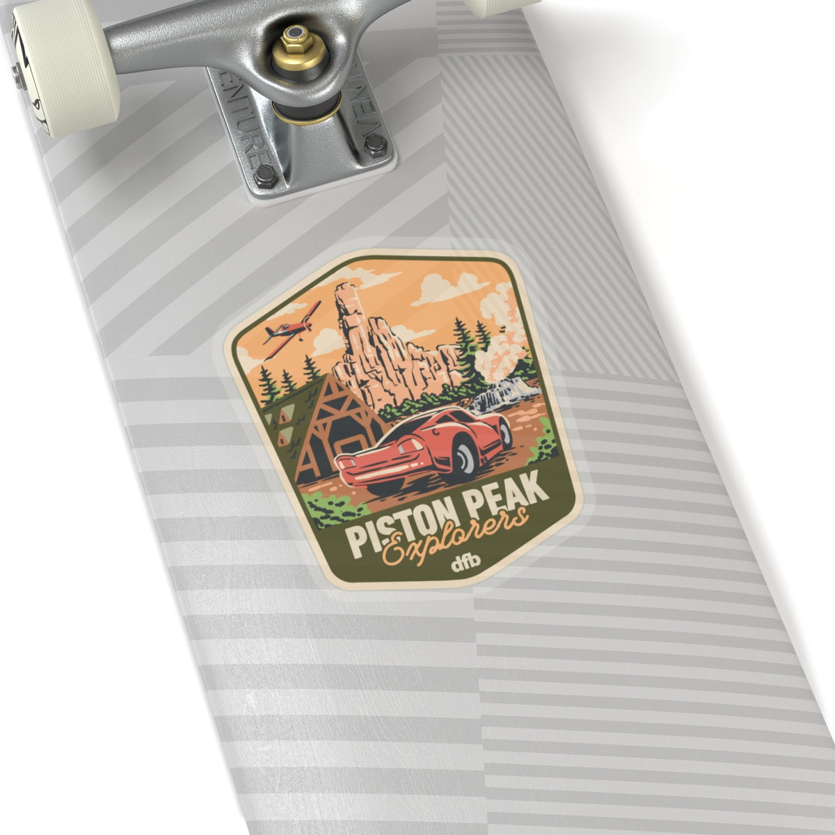 Piston Peak - Kiss-Cut Stickers