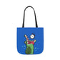 Tick Tock Croc- Canvas Tote Bag