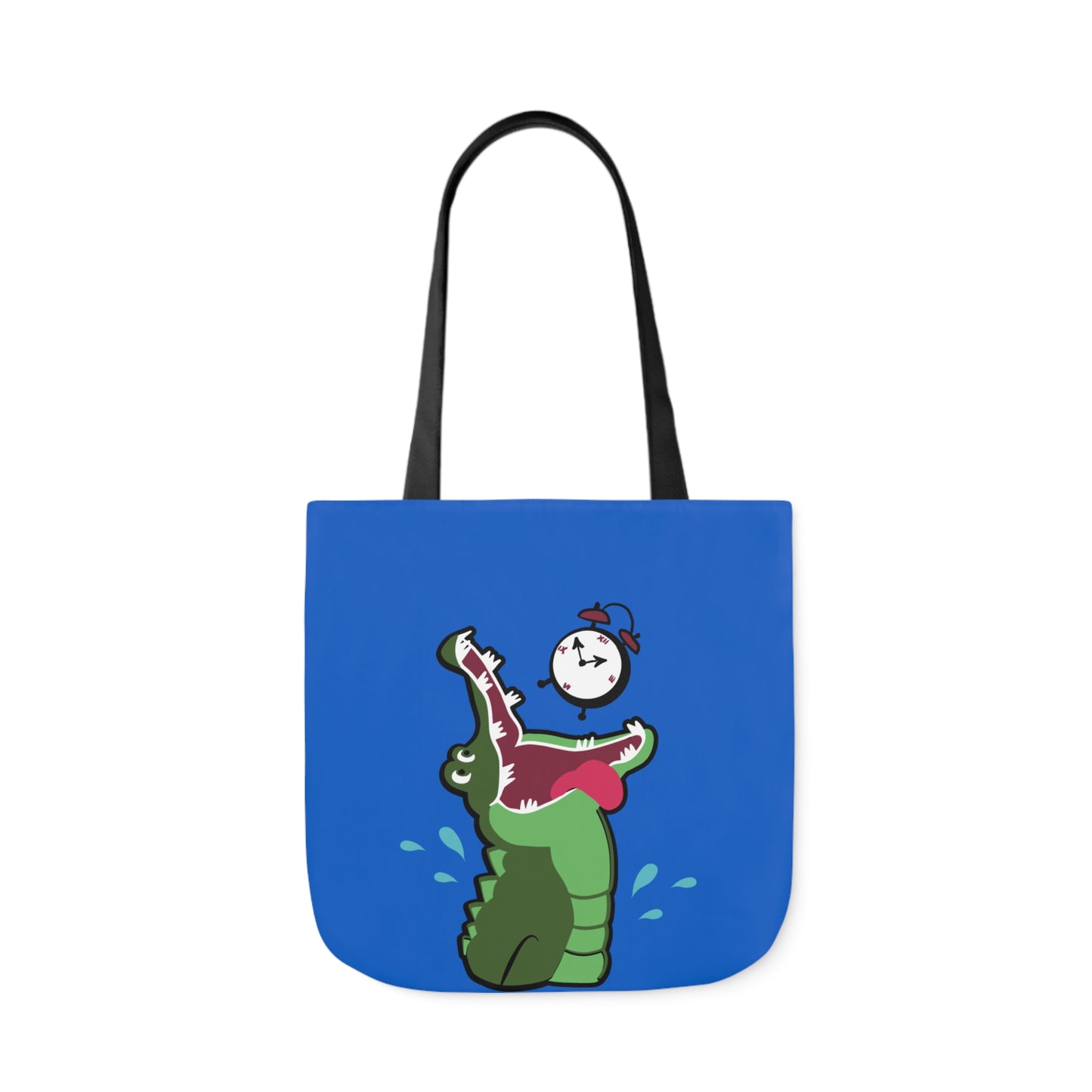 Tick Tock Croc- Canvas Tote Bag