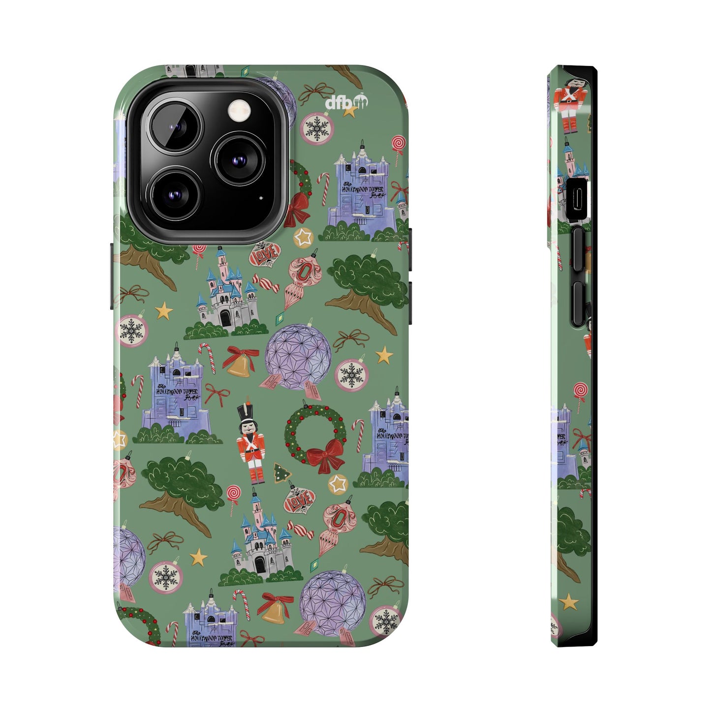 Park Icons Vintage Ornaments - Apple Phone Case