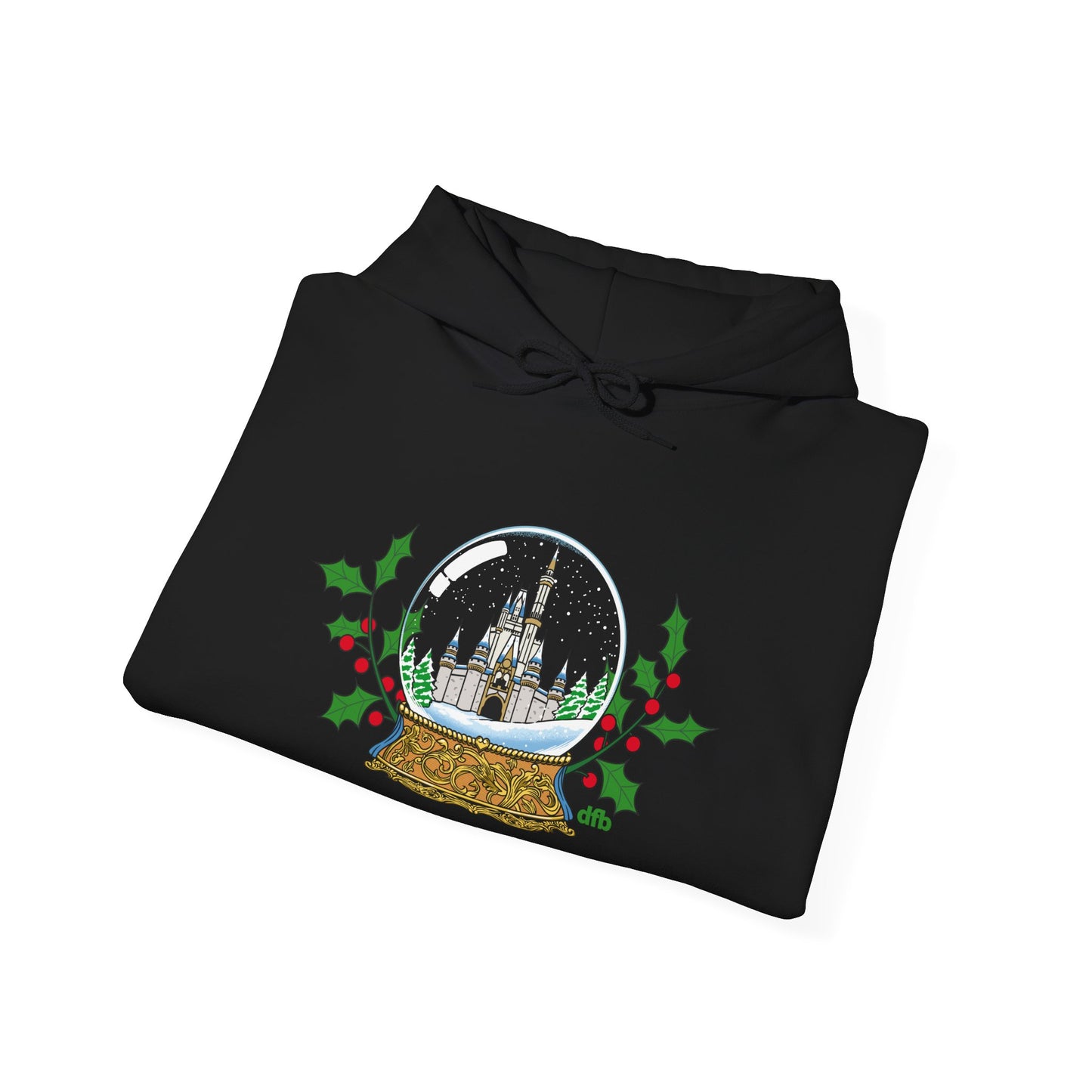 Magic Kingdom Snowglobes -  Adult Hoodie Sweatshirt
