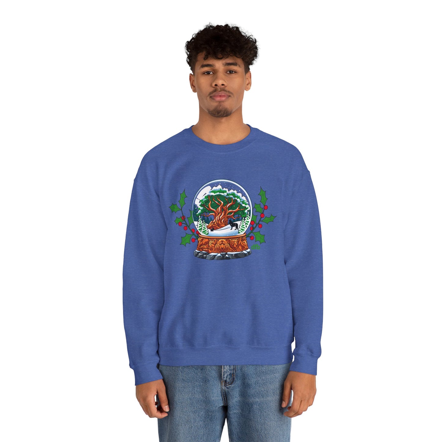 Animal Kingdom Snowglobes - Adult Crewneck Sweatshirt