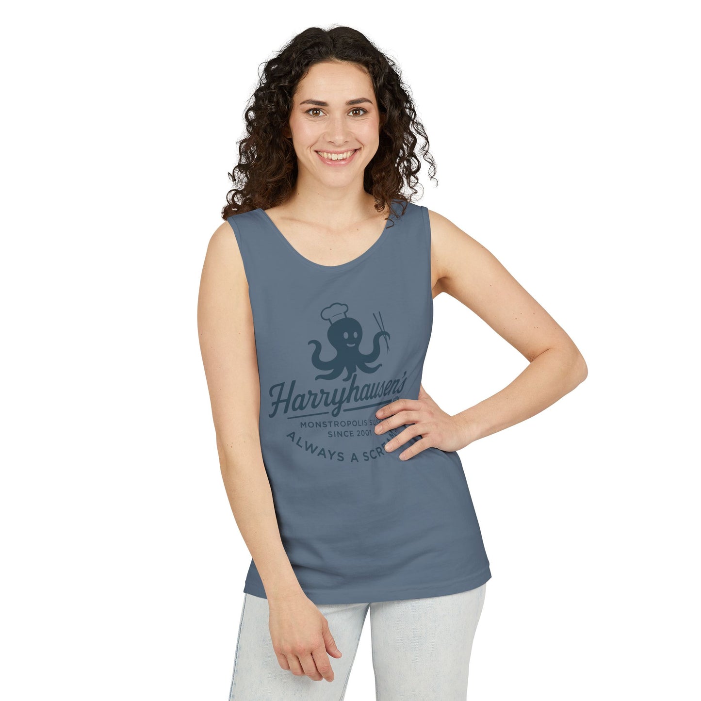 Harryhausen's - Unisex Garment-Dyed Tank Top