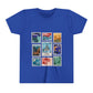 Magic Kingdom Vintage Stamps - Youth Short Sleeve Tee Shirt