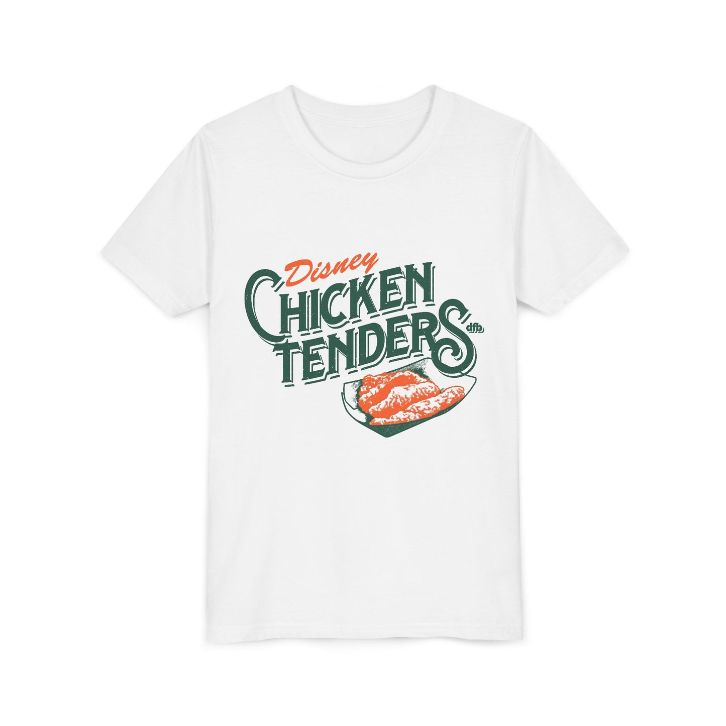 Chicken Tenders -  Kid's Short Sleeve Tee Shirt