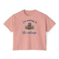 Snowy Cabin Castle, I'm Coming to the Cottage - Women's Boxy Tee