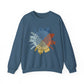 Food & Wine Compass - Adult Crewneck Sweatshirt