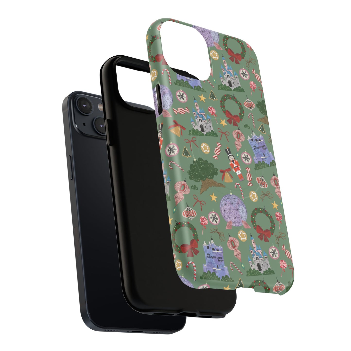 Park Icons Vintage Ornaments - Tough Magnetic iPhone Case