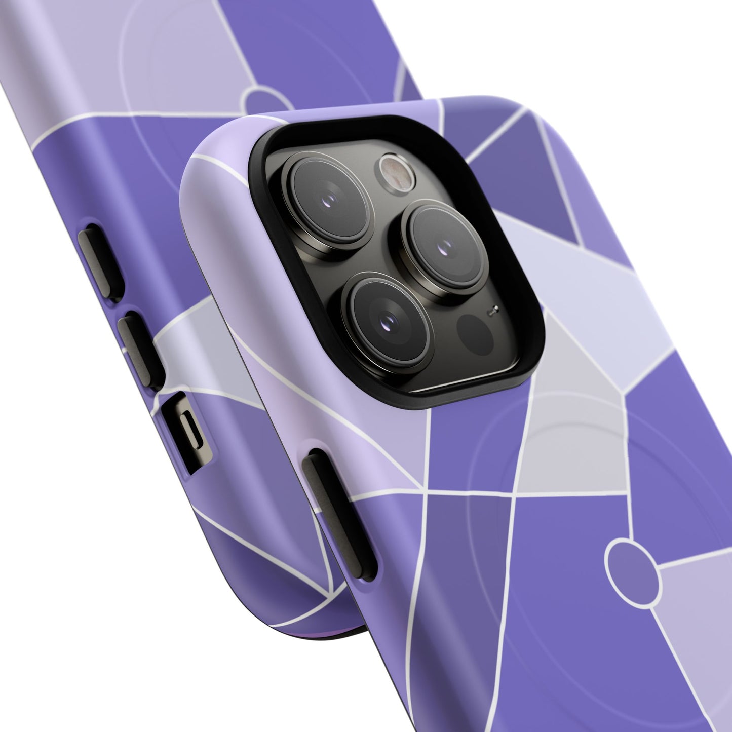 Tomorrowland Purple Wall - Tough Magnetic iPhone Case