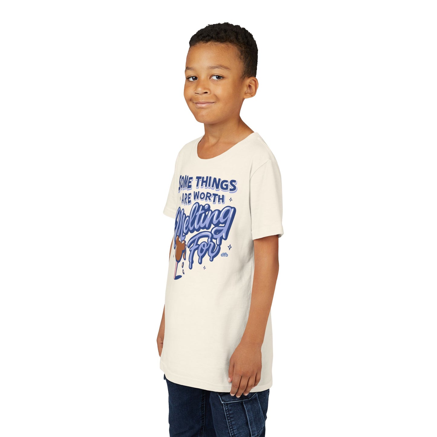 Some Things Are Worth Melting For -  Kid's Short Sleeve Tee Shirt