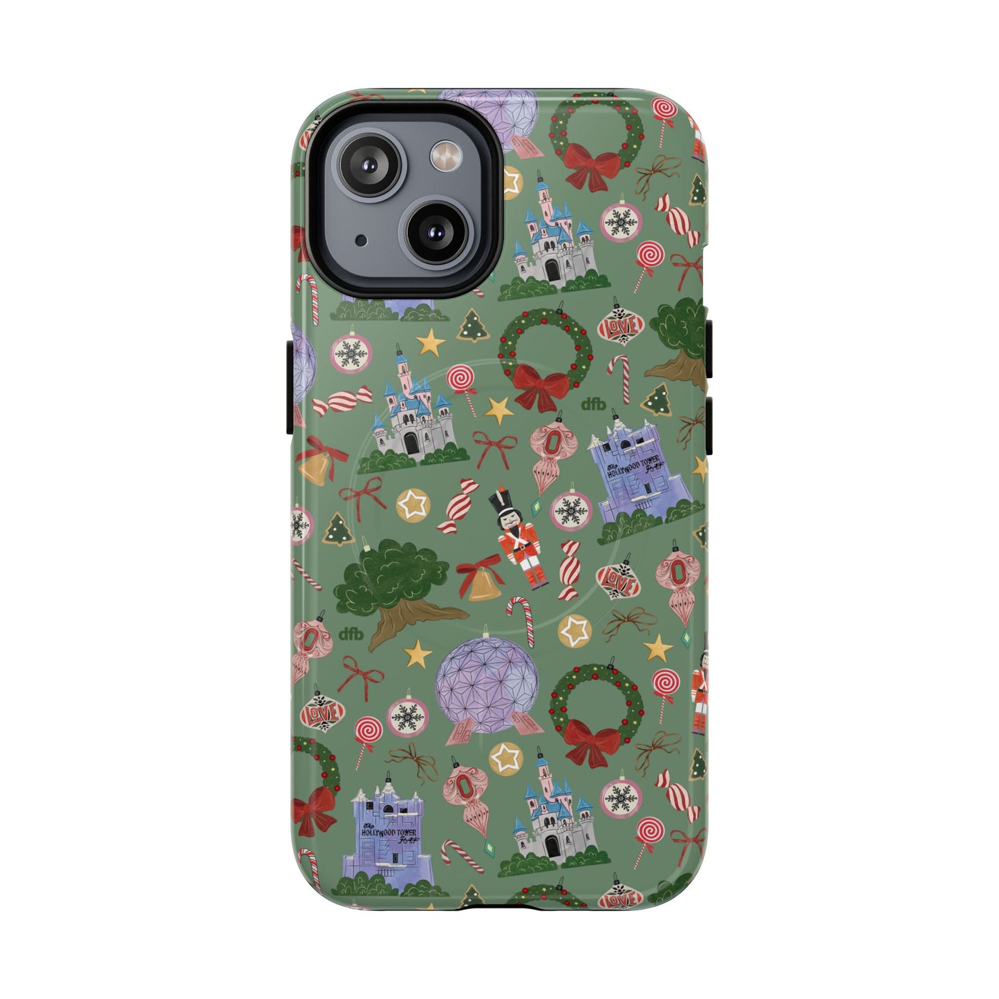 Park Icons Vintage Ornaments - Tough Magnetic iPhone Case