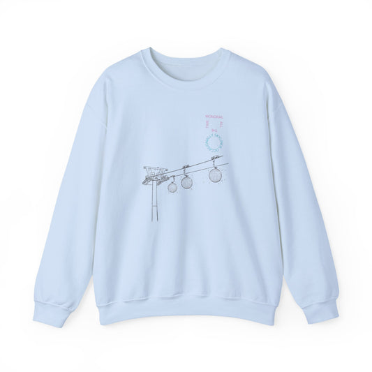 Monorail All The Time - Adult Crewneck Sweatshirt