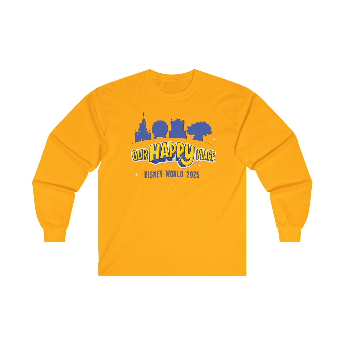 Our Happy Place 2025 - Family Matching Tee- Long Sleeve Tee