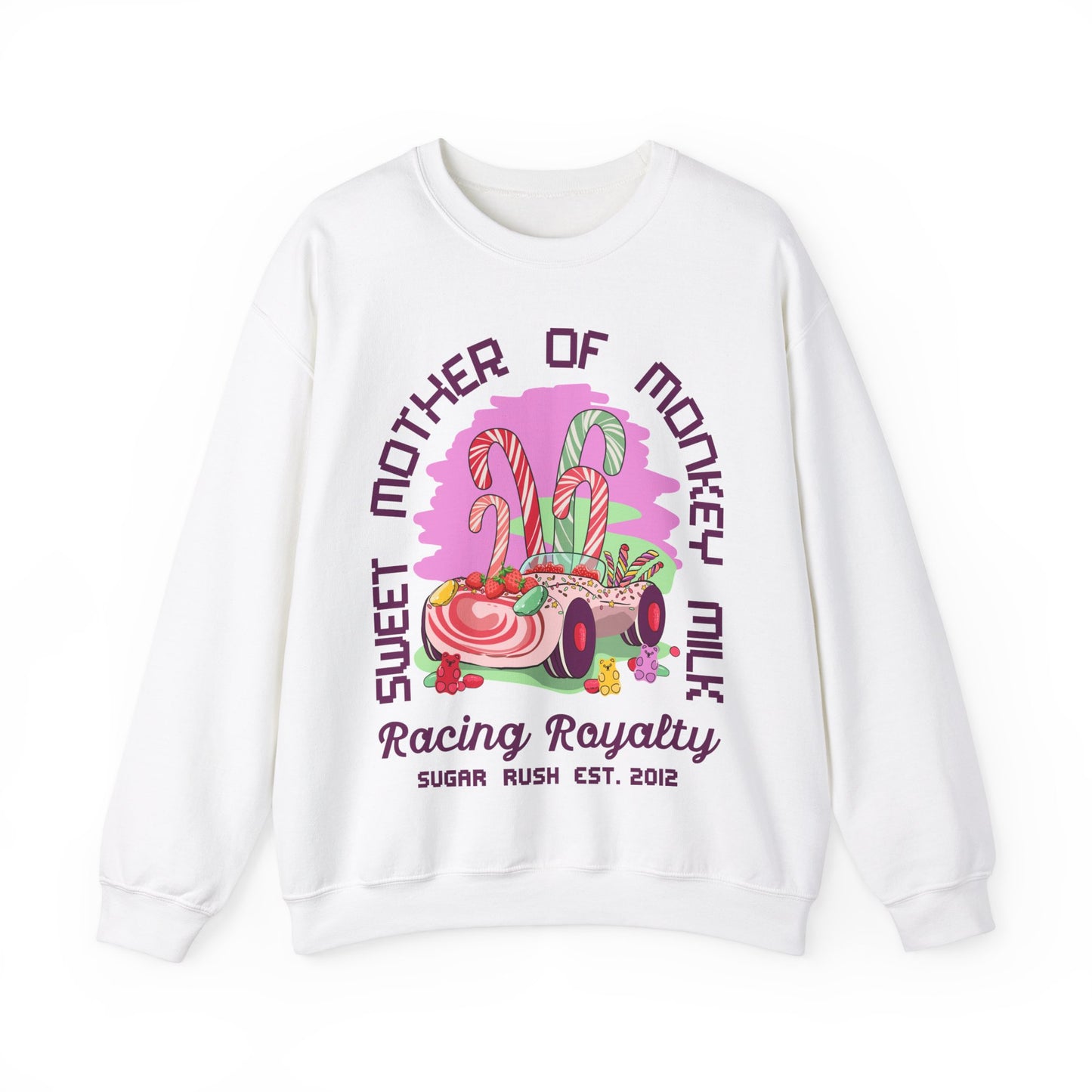 Vanellope von Schweetz - Racing Royalty - Adult Crewneck Sweatshirt