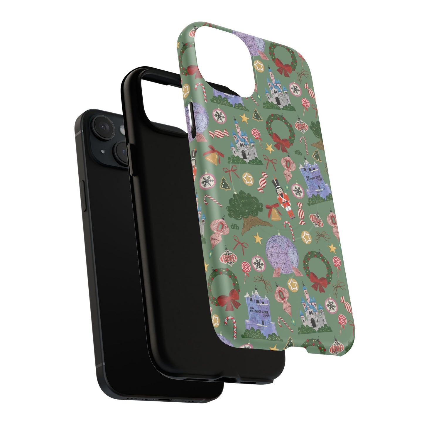 Park Icons Vintage Ornaments - Tough Magnetic iPhone Case