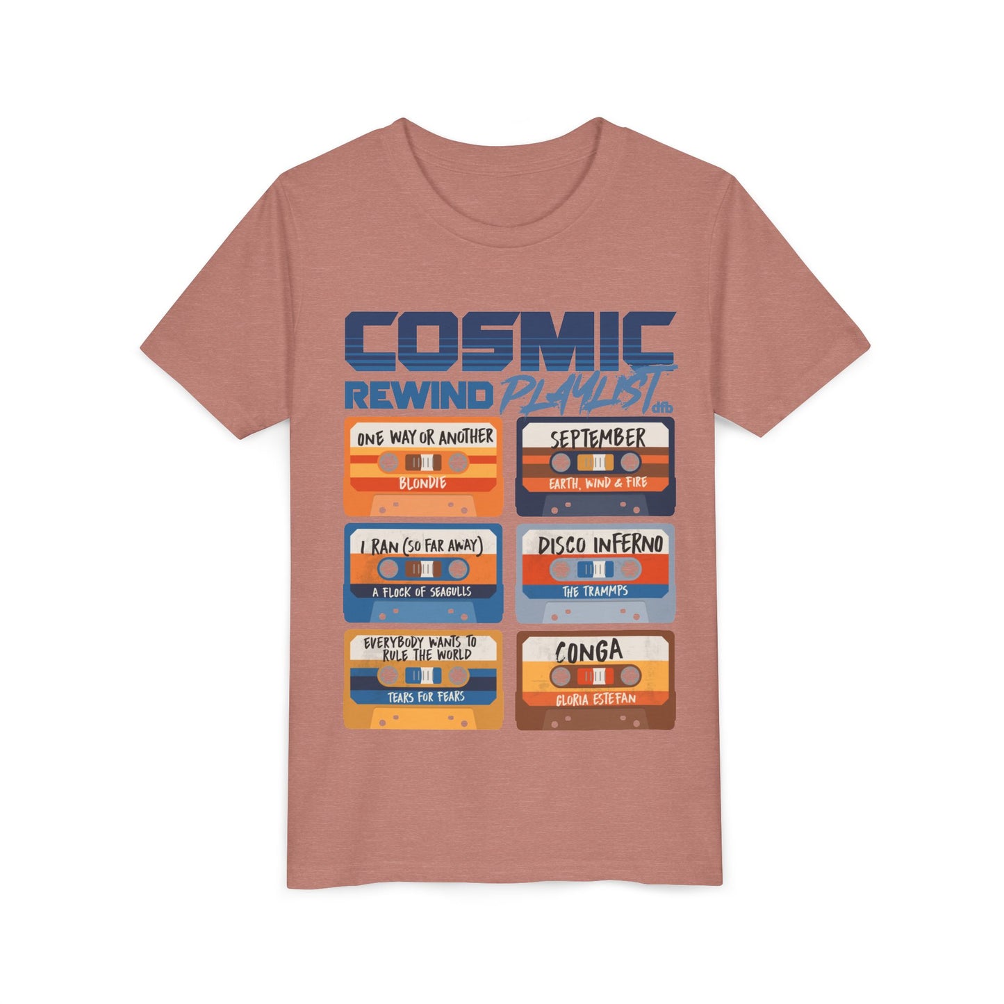 Cosmic Rewind Mixtapes - Kid's Tee Shirt