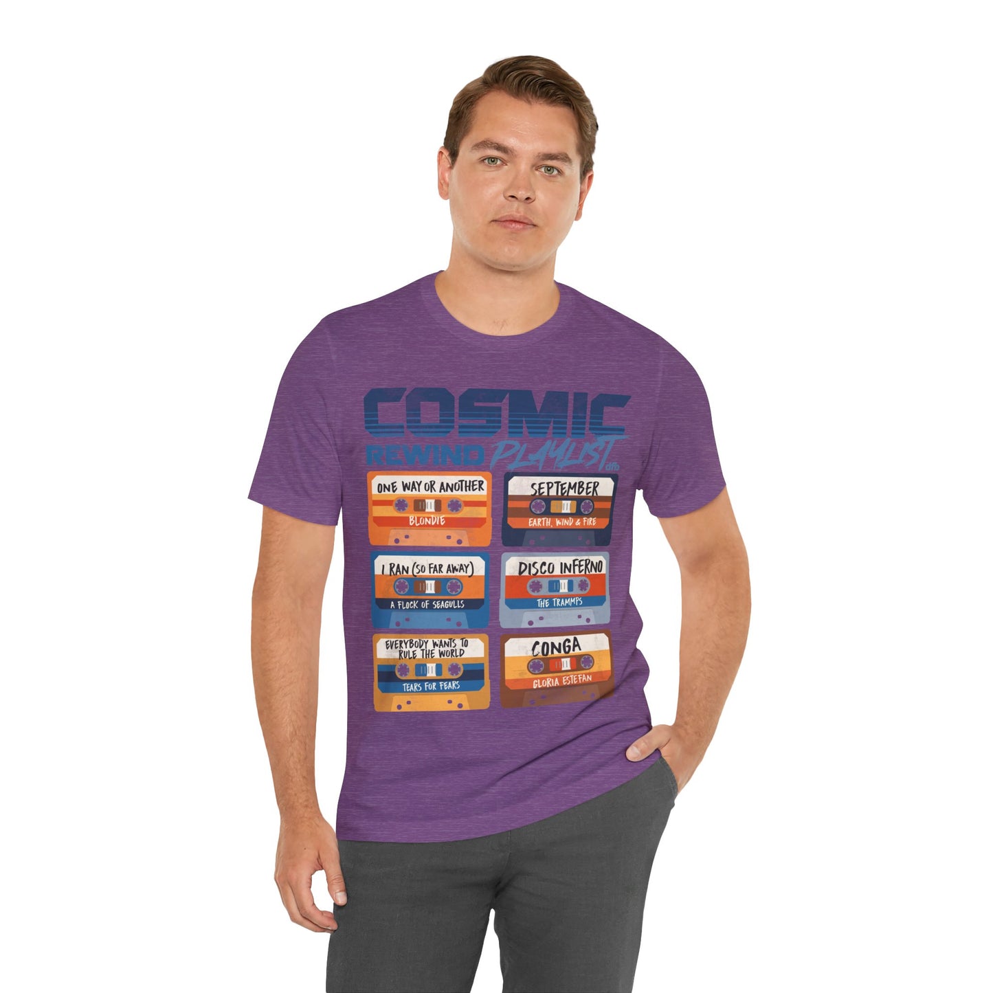 Cosmic Rewind Mixtapes - Adult Tee Shirt