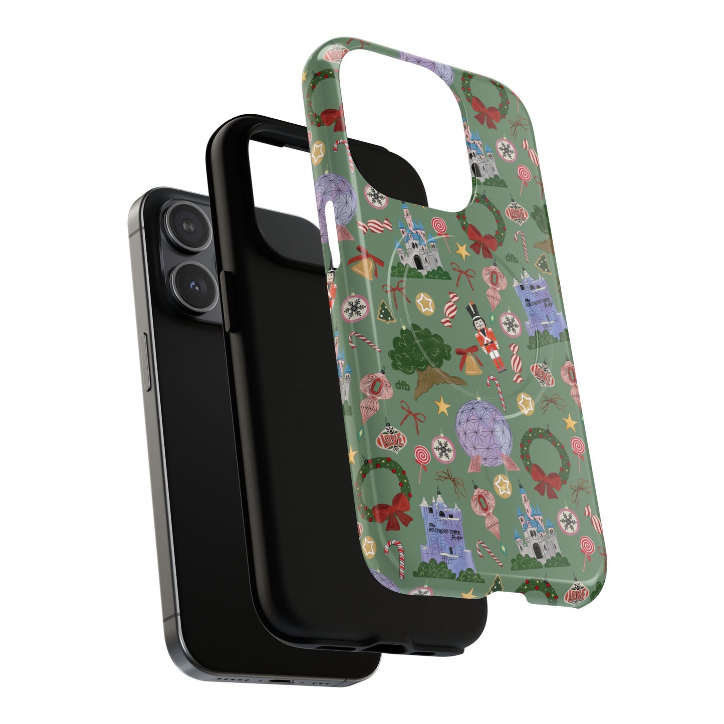 Park Icons Vintage Ornaments - Tough Magnetic iPhone Case