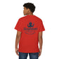 Harryhausen's - Front & Back w/ Pocket - Unisex Heavy Cotton Pocket Tee