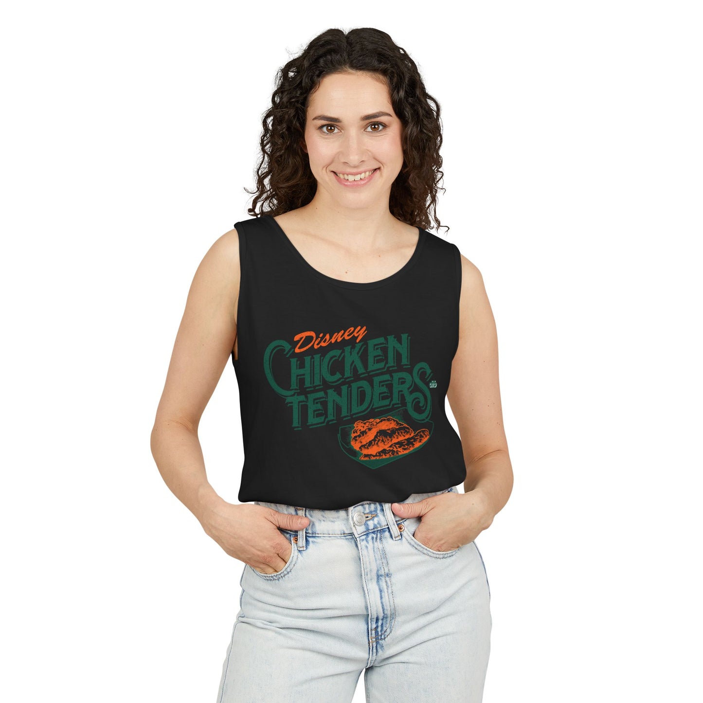 Chicken Tenders - Unisex Garment-Dyed Tank Top