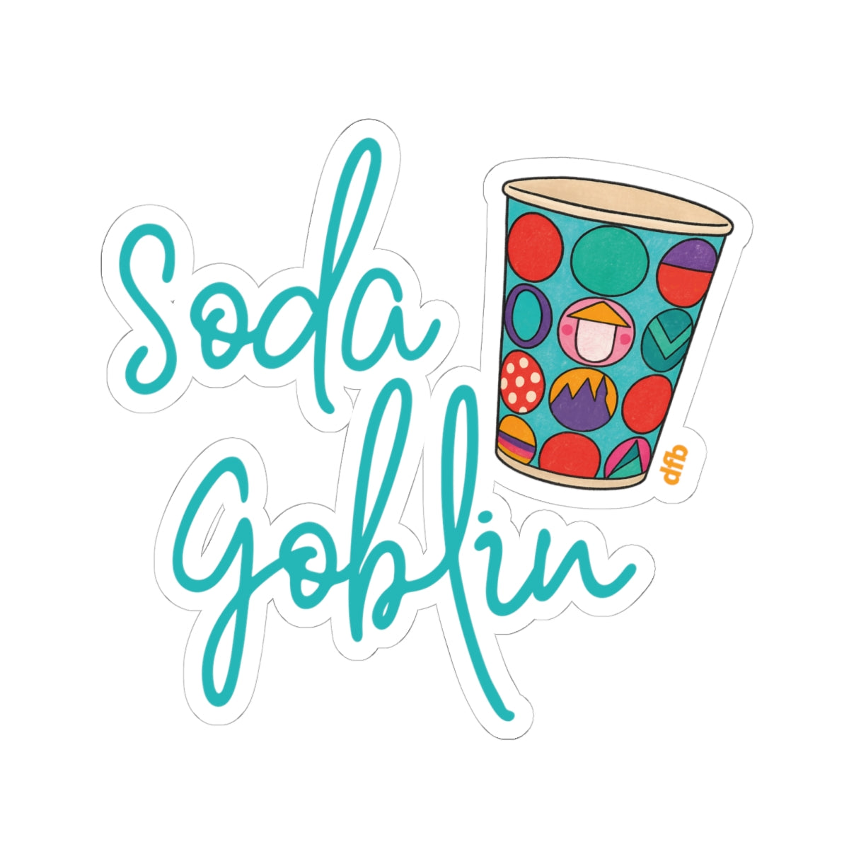 Soda Goblin  - Kiss-Cut Stickers