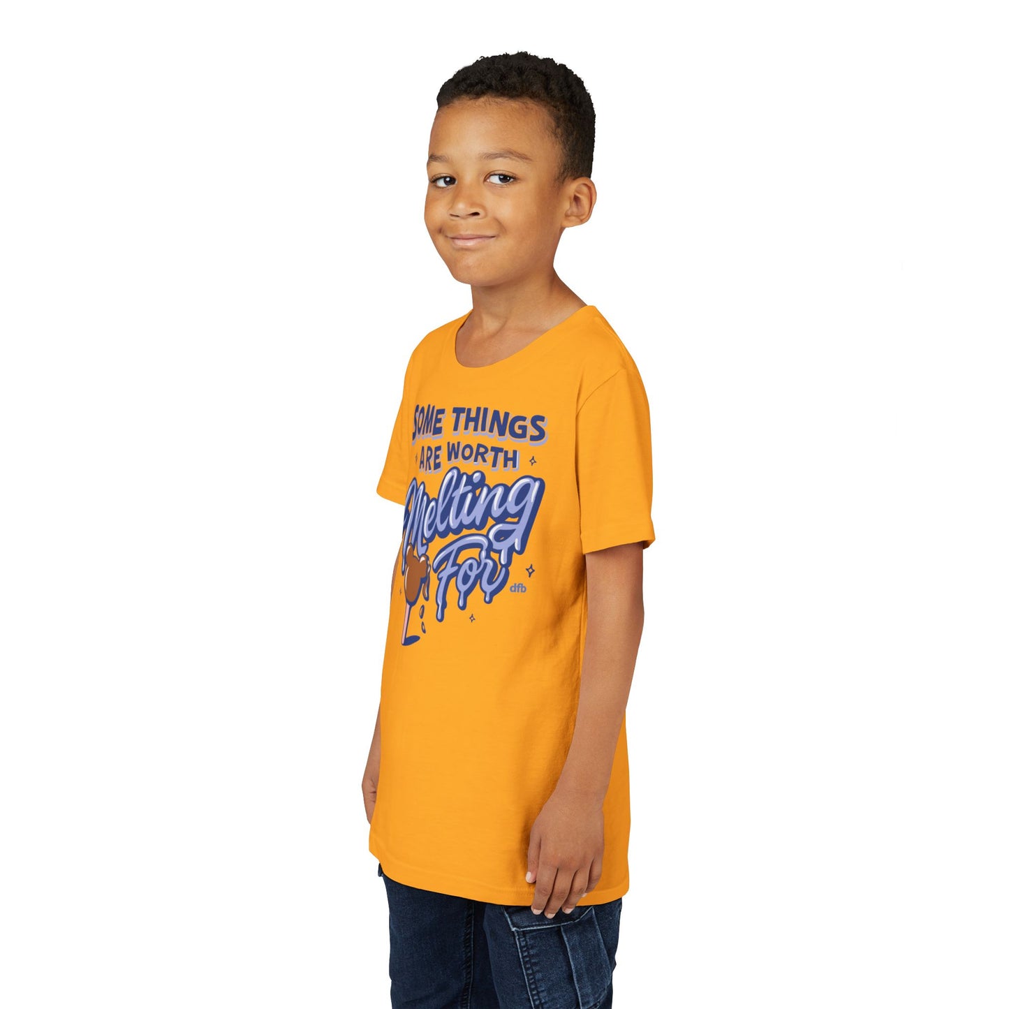 Some Things Are Worth Melting For -  Kid's Short Sleeve Tee Shirt