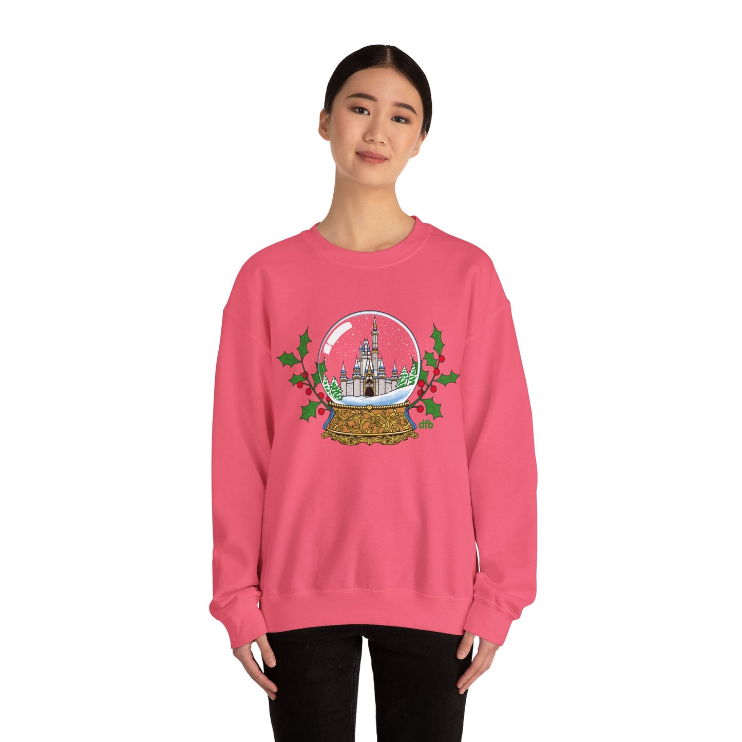Magic Kingdom Snowglobes - Adult Crewneck Sweatshirt