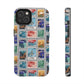 Magic Kingdom Vintage Stamps - Apple Phone Case