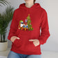 Fab 5 as Christmas Presents - Adult Hoodie Sweatshirt