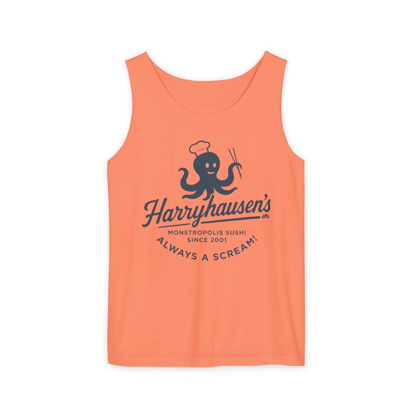 Harryhausen's - Unisex Garment-Dyed Tank Top