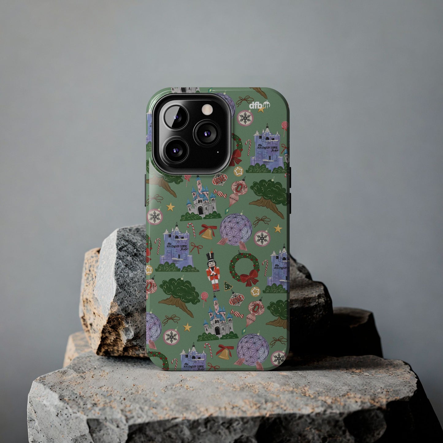 Park Icons Vintage Ornaments - Apple Phone Case