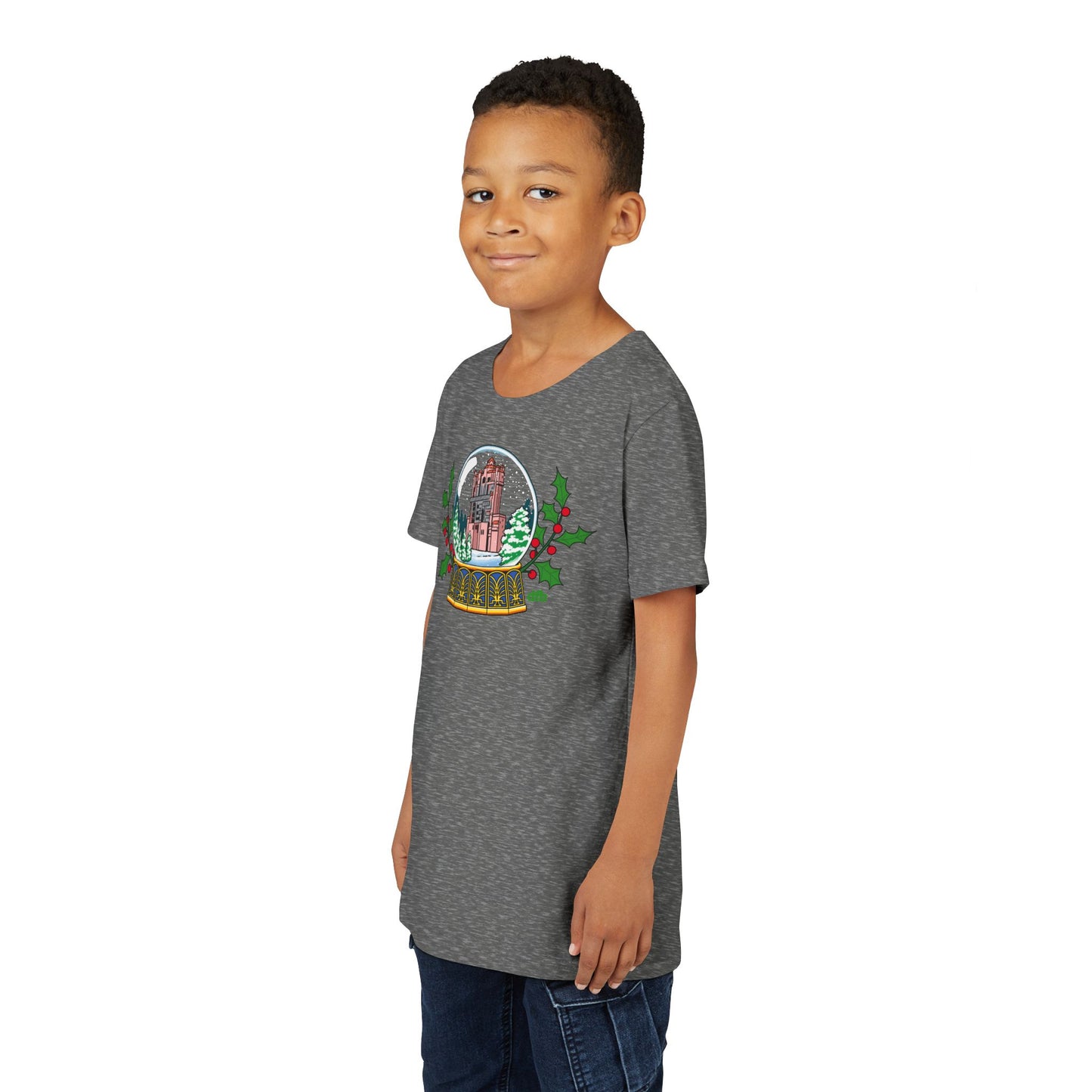 Hollywood Studios Snowglobes -  Kid's Short Sleeve Tee Shirt