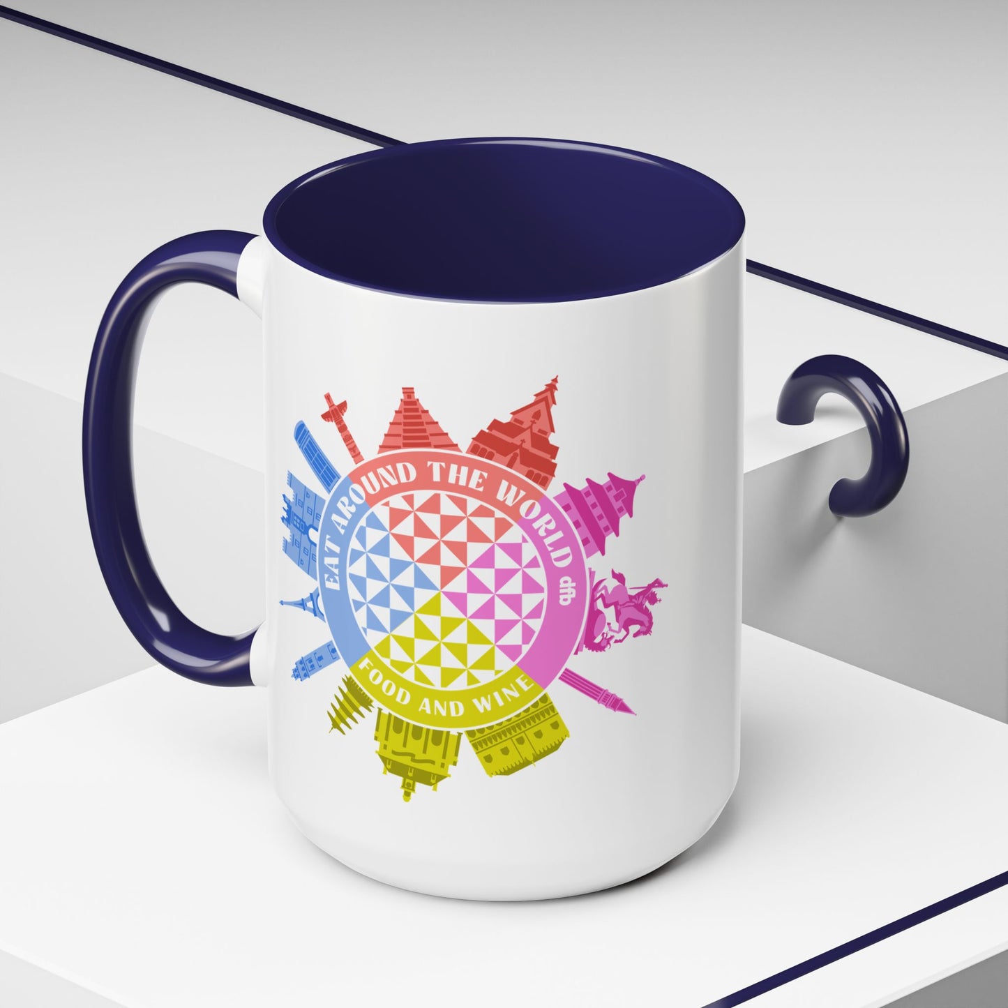 LIMITED EDITION Food & Wine Compass - Mug, 11oz and 15oz