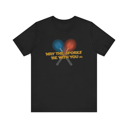 May the Sporks Be With You - Adult Tee Shirt