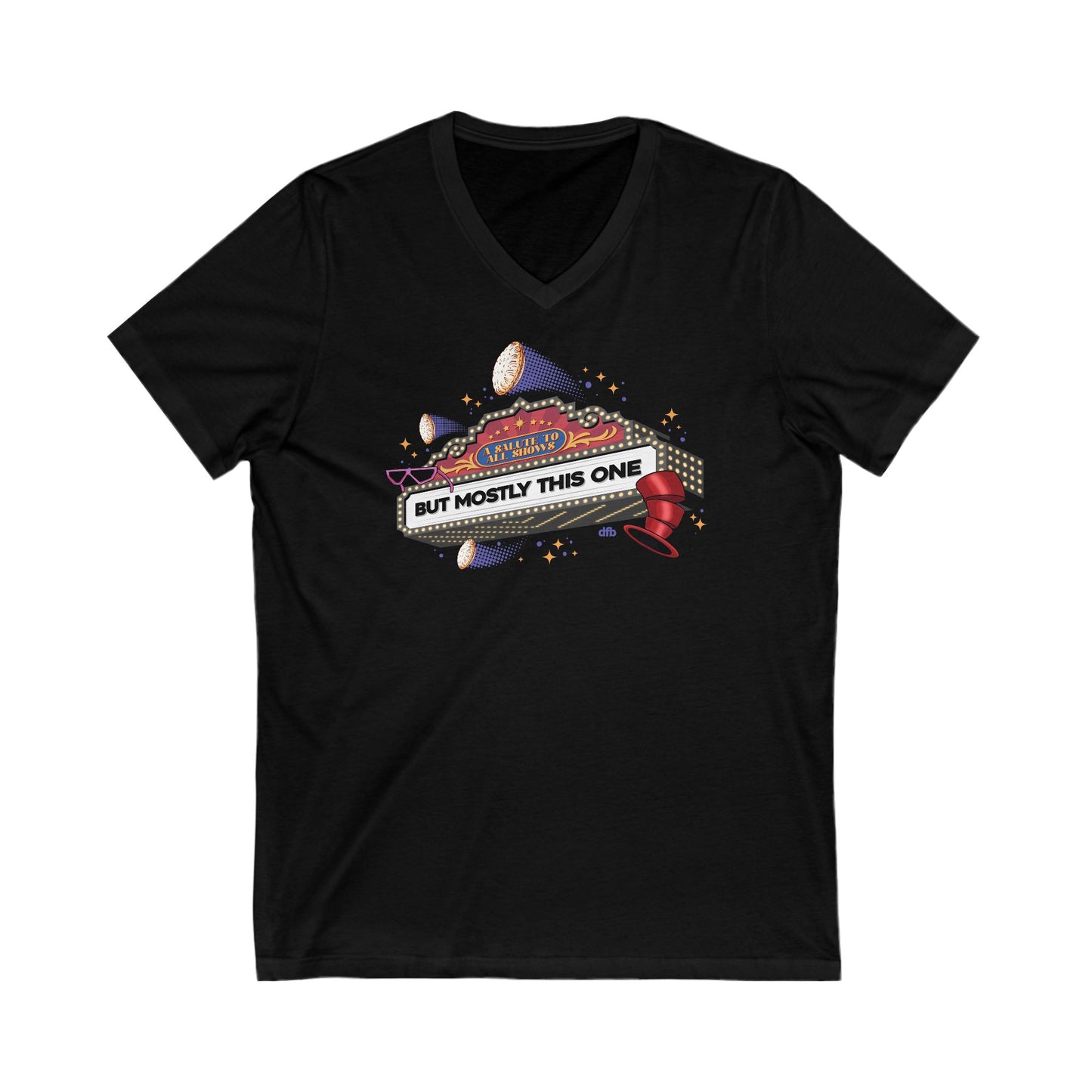 A Salute to MuppetVision - Short Sleeve V-Neck Tee Shirt