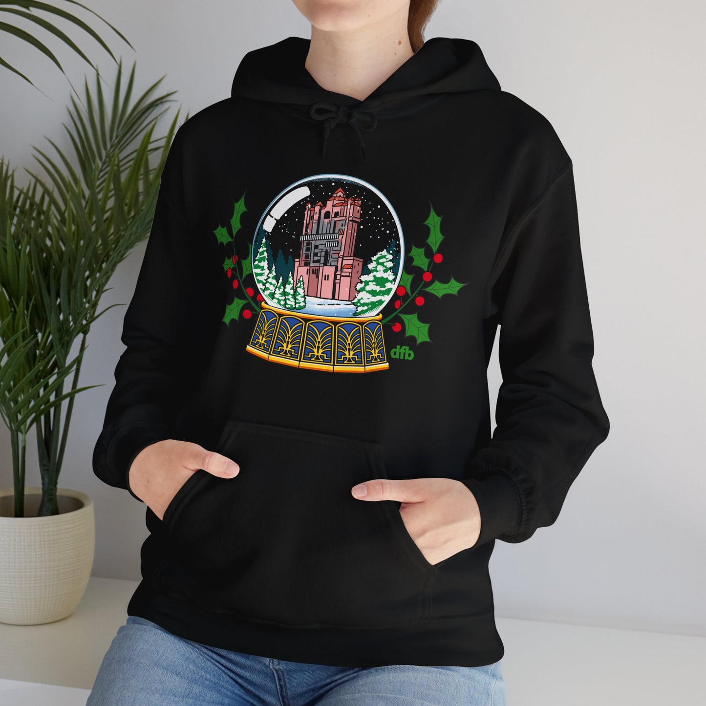 Hollywood Studios Snowglobes -  Adult Hoodie Sweatshirt
