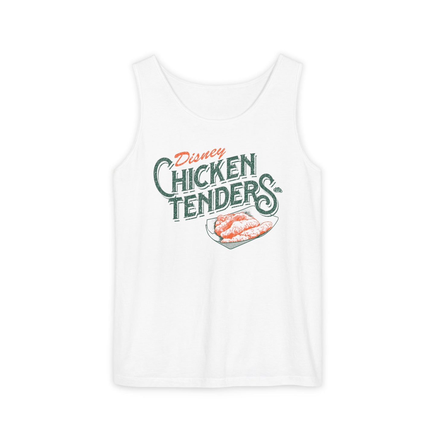 Chicken Tenders - Unisex Garment-Dyed Tank Top