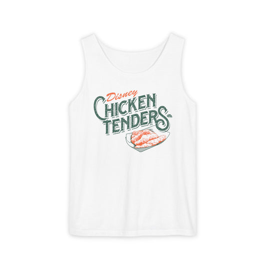 Chicken Tenders - Unisex Garment-Dyed Tank Top