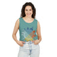 Food & Wine Compass - Unisex Garment-Dyed Tank Top
