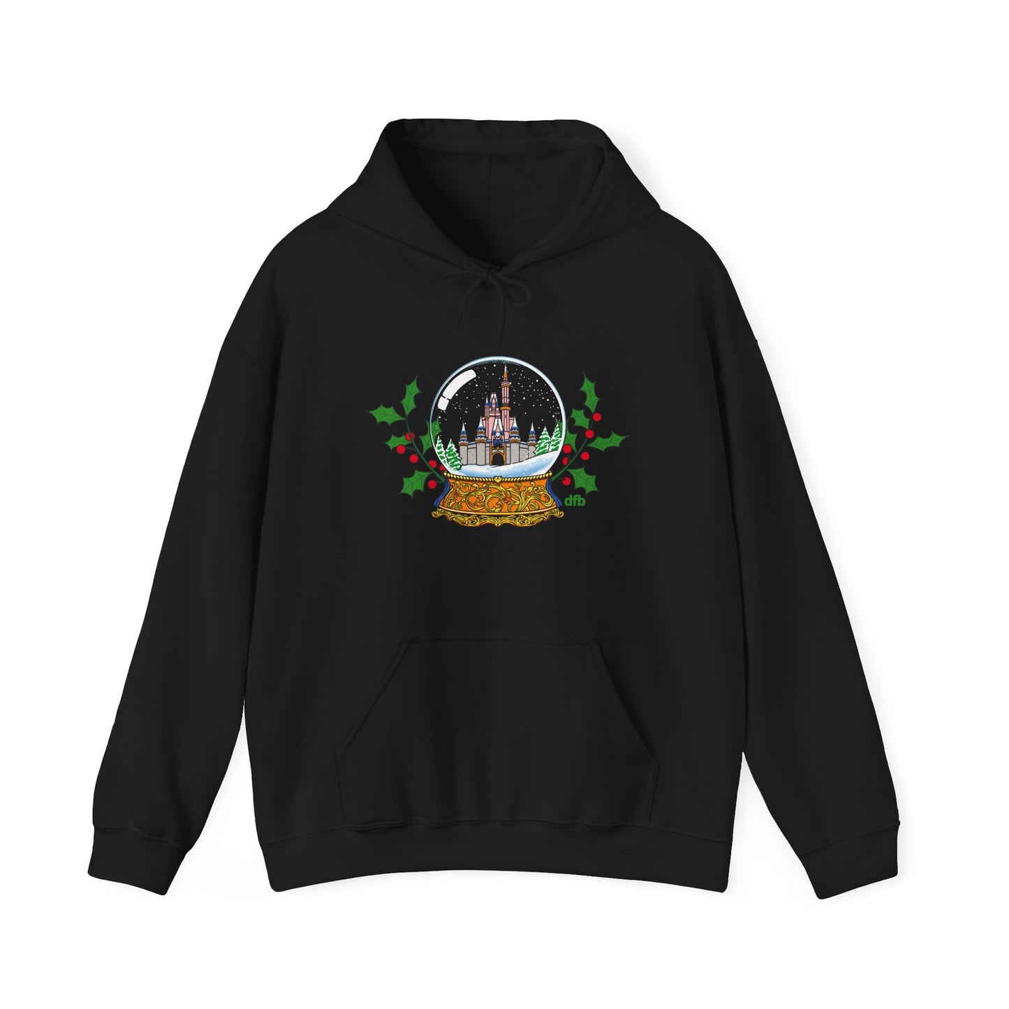 Magic Kingdom Snowglobes -  Adult Hoodie Sweatshirt