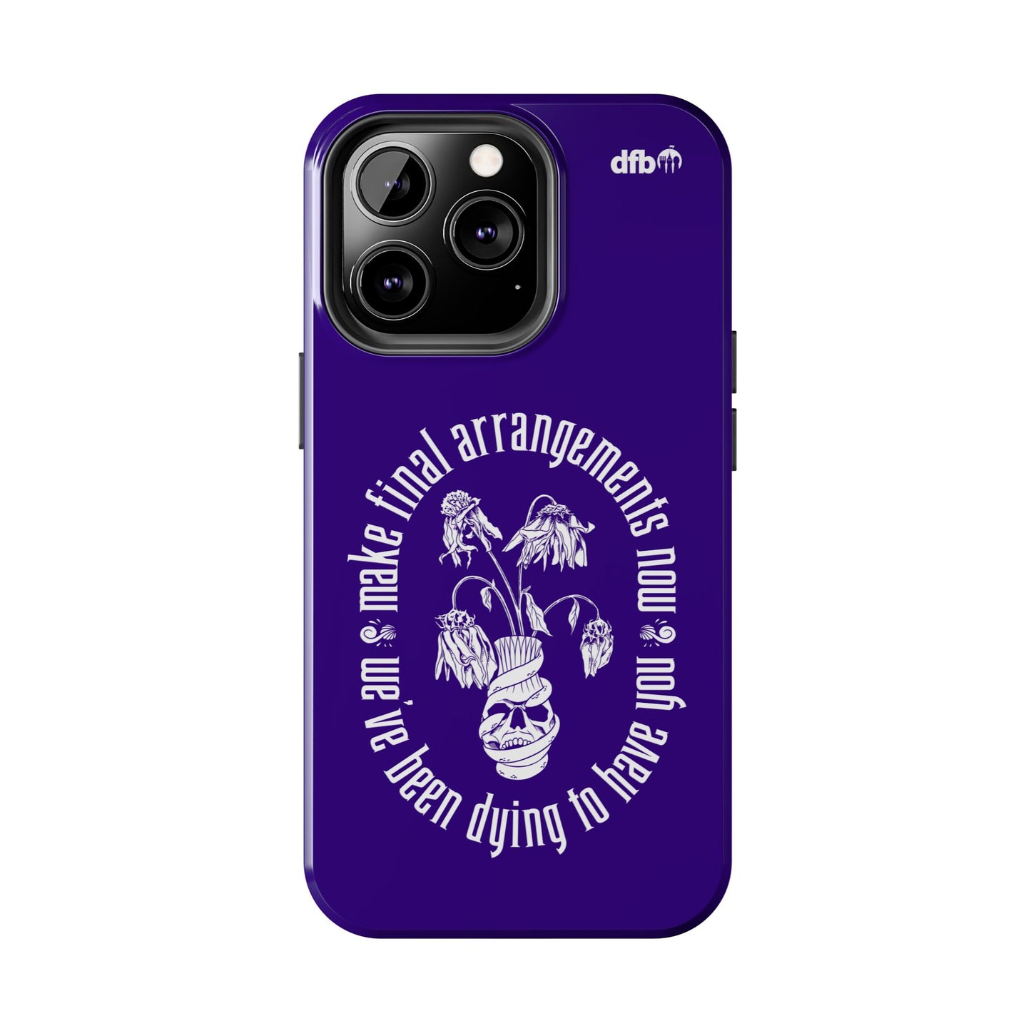 We've Been Dying to Have You - Haunted Mansion - Apple Phone Case