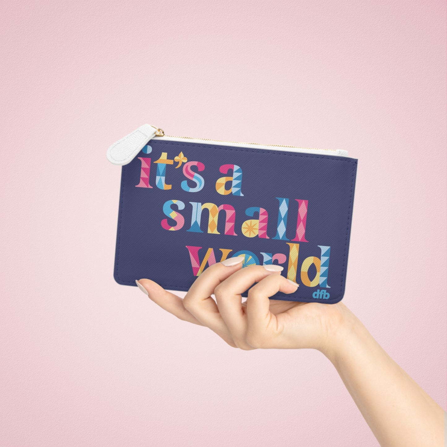 it's a small world - Mini Clutch Bag